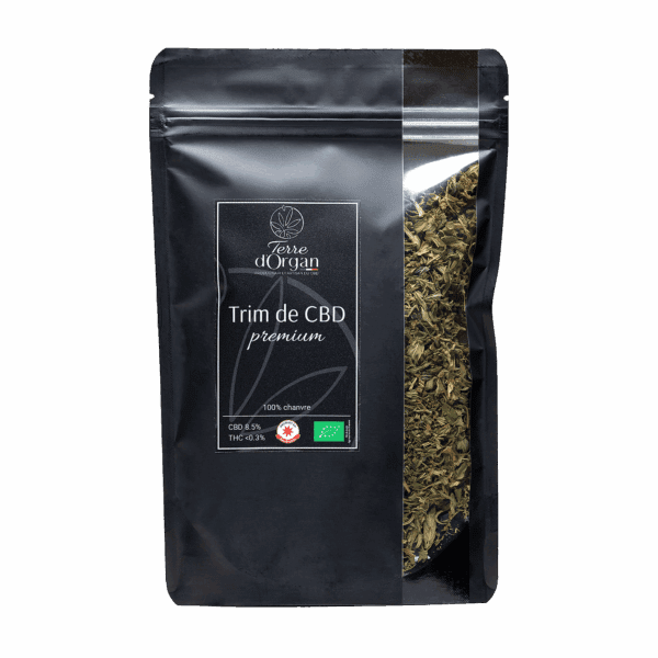 Mélange de fleurs et feuilles de chanvre CBD naturel premium